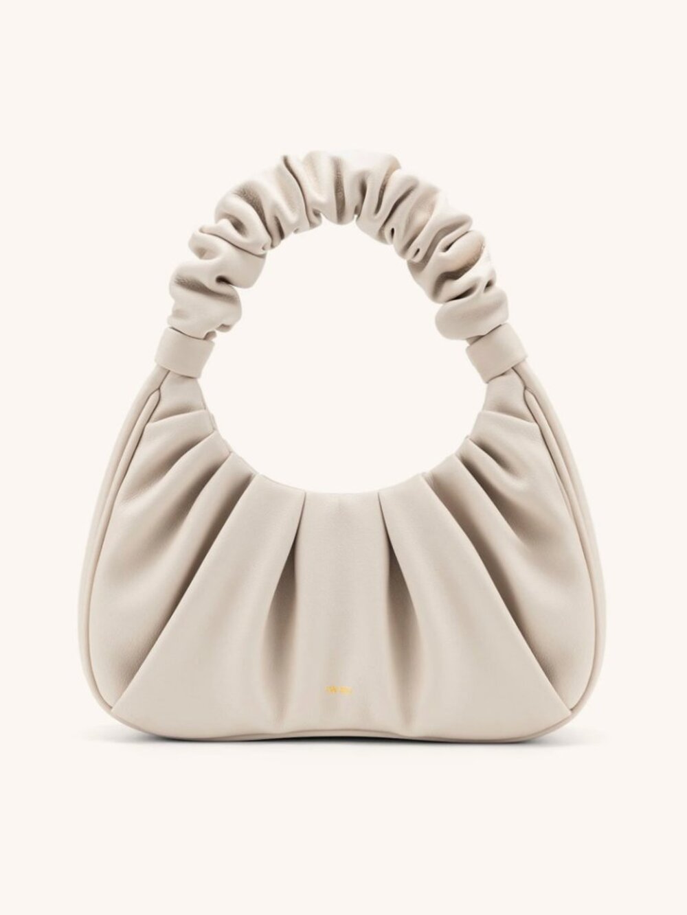 JW PEI Gabbi Ruched Hobo Bag Ivory